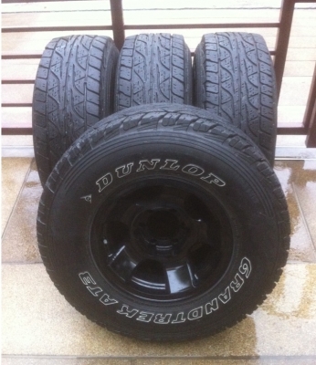 ล้อ15แนว off road พร้อมยาง Dunlop 31