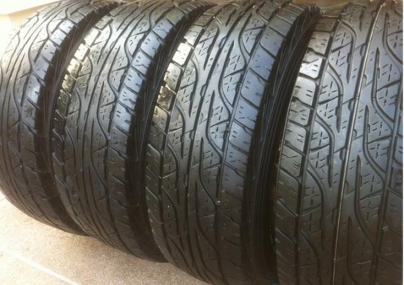 ล้อ15แนว off road พร้อมยาง Dunlop 31