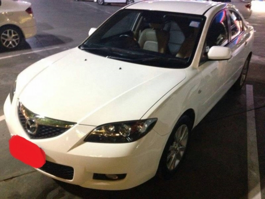 Mazda3  4ประตู  ปี09   เครื่อง1.6  ออโต้  พวงมาลัยมัลดิ