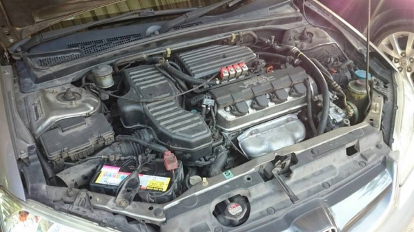 OnSale!!..ฟรีดาว์น100\%CIVIC dimention2005 1.7 vti auto LPG สวยจัดๆ พร้อมใช้งาน