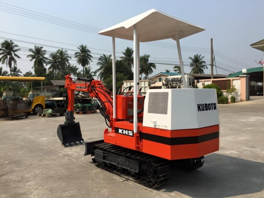 รถขุดเล็ก KUBOTA KH5 (เท่า PC05) ทำสีใหม่ มือสองนำเข้าญี่ปุ่น