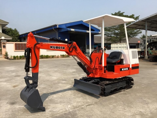 รถขุดเล็ก KUBOTA KH5 (เท่า PC05) ทำสีใหม่ มือสองนำเข้าญี่ปุ่น