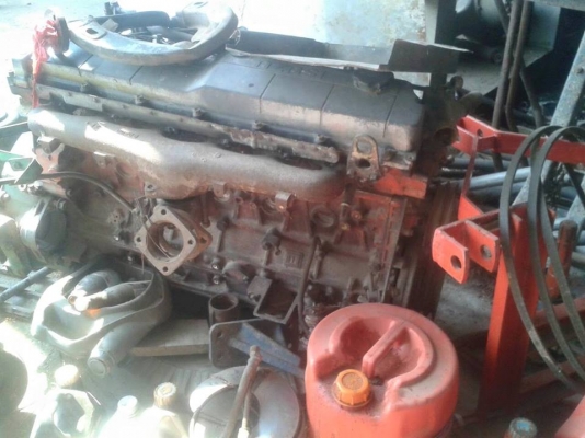 ขายเครื่องยนต์ 6สูบ195 อีซูซุ 6he1 สภาพใช้งานได้ เครื่องดี ขาดไดสตารท์ ปั๊มดี เครื่องแห้ง