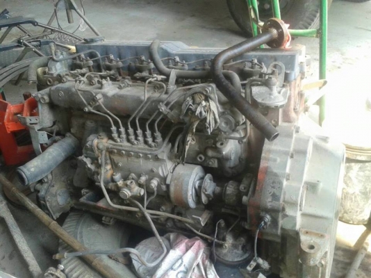 ขายเครื่องยนต์ 6สูบ195 อีซูซุ 6he1 สภาพใช้งานได้ เครื่องดี ขาดไดสตารท์ ปั๊มดี เครื่องแห้ง