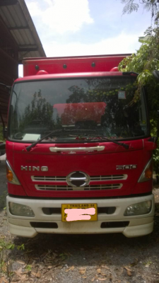 ขายรถบรรทุก 6 ล้อตู้แห้ง HINO FC9J 145 แรงม้าปี 2556 ราคา 330000