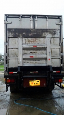 HINO.เมกก้า10ล้อ7,50เมตร.ครัชซีสวยมาก.เครื่องJO8C.ตู้เย็น-30.ทำงานปกติมีลิฟต์ท้ายสภาพสวยพร้อมใช้..