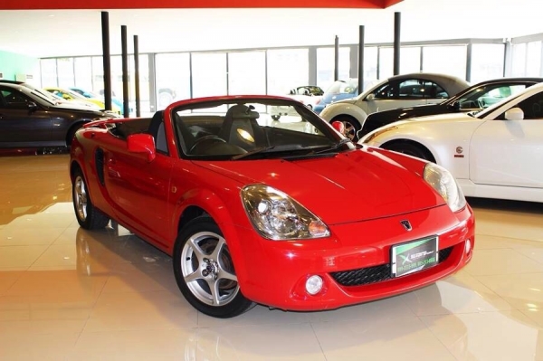 ขาย TOYOTA MR S ไมเนอร์เชน เกียร์ธรรมดา 6 สปีด ตัวสุดท้าย สีแดงเดิมๆ หลังคาผ้าใบสมบูรณ์ ท่อคู่ TTE แท้จากนอก รถดูแลเซอร์วิทย์โดย Extream Motor Sport พร้อมรับประกันหลังการขายเซอร์วิทย์ฟรีทุกกรณี 3 เดือน ราคา 899,000