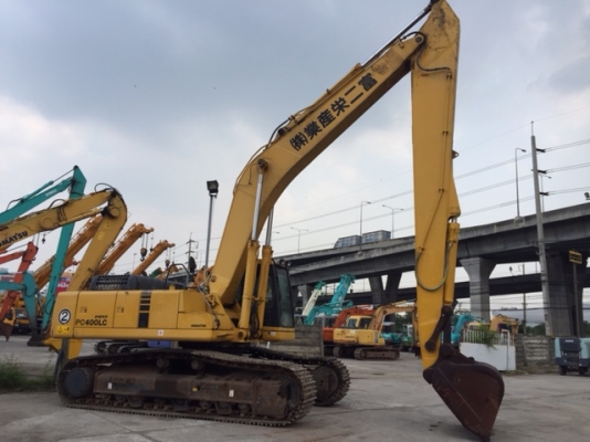 มาถึงแล้ว รถขุดขนาด 40 ตัน KOMATSU PC400LC-6