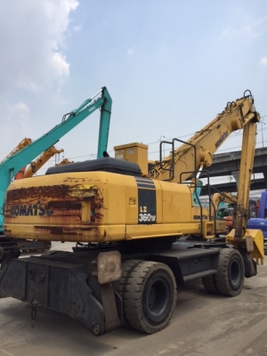 ขายรถขุดล้อยาง ขนาด 36 ตัน KOMATSU LZ360W