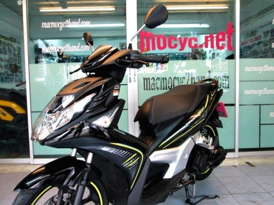 nouvo sx 125 cc. สีดำ อมตะขายดี ล้อแมกซ์ หัวฉีด กระบอกสูบไดอะซิล รถเดือน มี ค. ปี 57 ไมล์ 5 พันโล ฟรีโอน 33900