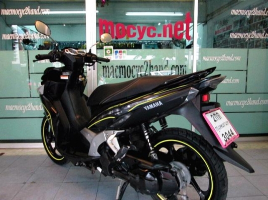 nouvo sx 125 cc. สีดำ อมตะขายดี ล้อแมกซ์ หัวฉีด กระบอกสูบไดอะซิล รถเดือน มี ค. ปี 57 ไมล์ 5 พันโล ฟรีโอน 33900