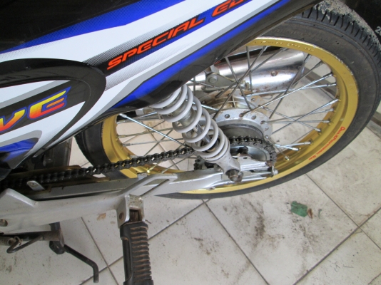 ขอขอบคุณน้องสมศักดิ์  บางบอนครับ และขอขอบคุณแฟนพันธ์ุแทนของพี่เสือทุกคน ขอบคุณครับWAVE125 ccใครจบก่อนก็ได้ครับ   ขาย 8500บาท ส่งทั่วไทย