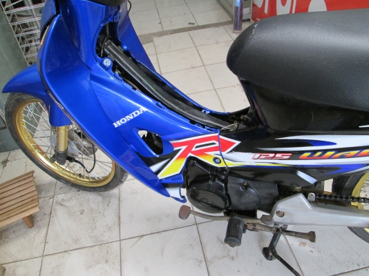 ขอขอบคุณน้องสมศักดิ์  บางบอนครับ และขอขอบคุณแฟนพันธ์ุแทนของพี่เสือทุกคน ขอบคุณครับWAVE125 ccใครจบก่อนก็ได้ครับ   ขาย 8500บาท ส่งทั่วไทย