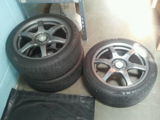 แม็กซ์ 17" พร้อมยาง งาน yashiyoda ลดราคาเหลือ 6500 แม็กซ์ 17" พร้อมยาง งาน yashiyoda ลดราคาเหลือ 6500