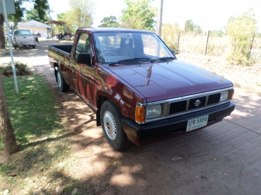 ขายรถกระบะนิสสันบิ๊กเอ็มฝาแดงหัวเดียวปี34...รถบ้านแท้เดิมๆทั้งคันเครื่องดีแน่นๆประหยัดน้ำมันสุดๆครัชชีเดิมไม่มีผุช่วงล่างแน่นๆยางดี4เส้น สีทำมาใหม่สีแดงสวยๆ เอกสารพร้อมโอน...สภาพพร้อมใช้งานขายราคา 89,999 บาท สนใจติดต่อเบอร์ 080-1696651 มาดูรถได้ที่โรงพยาบ