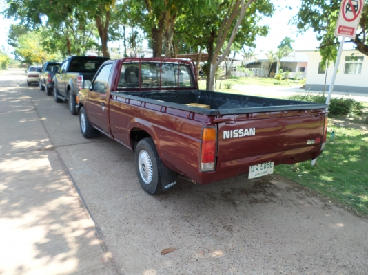 ขายรถกระบะนิสสันบิ๊กเอ็มฝาแดงหัวเดียวปี34...รถบ้านแท้เดิมๆทั้งคันเครื่องดีแน่นๆประหยัดน้ำมันสุดๆครัชชีเดิมไม่มีผุช่วงล่างแน่นๆยางดี4เส้น สีทำมาใหม่สีแดงสวยๆ เอกสารพร้อมโอน...สภาพพร้อมใช้งานขายราคา 89,999 บาท สนใจติดต่อเบอร์ 080-1696651 มาดูรถได้ที่โรงพยาบ