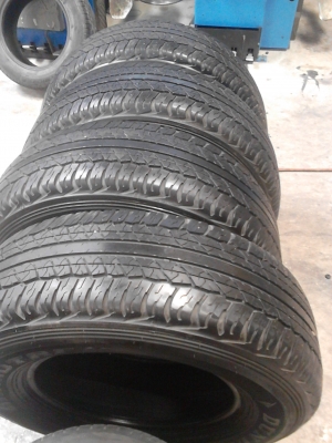245/70R16 DUNLOP GRANDTREK  AT20       ปี 2013 ชุด 4 เส้น tel.081-427-3941