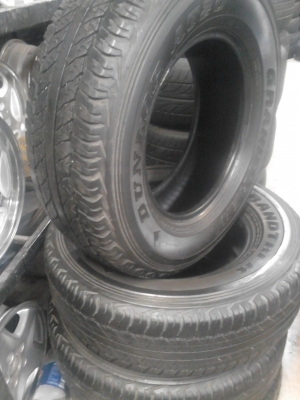 245/70R16 DUNLOP GRANDTREK  AT20       ปี 2013 ชุด 4 เส้น tel.081-427-3941