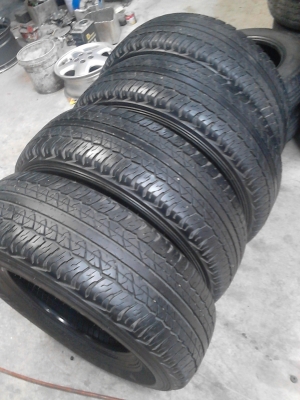 245/70R16 DUNLOP GRANDTREK  AT20       ปี 2013 ชุด 4 เส้น tel.081-427-3941
