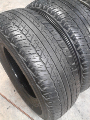 245/70R16 DUNLOP GRANDTREK  AT20       ปี 2013 ชุด 4 เส้น tel.081-427-3941