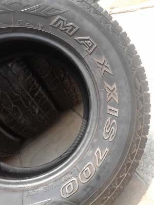 265/70R16 MAXXIS  700 BRAVO A/T ปี 2013 ชุด 4 เส้น tel.081-427-3941