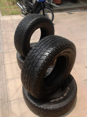 265/70R16 MAXXIS  700 BRAVO A/T ปี 2013 ชุด 4 เส้น tel.081-427-3941