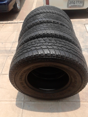 265/70R16 MAXXIS  700 BRAVO A/T ปี 2013 ชุด 4 เส้น tel.081-427-3941