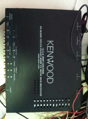 KENWOOD แปลงสัณญาณภาพและเสียง 5.1CH มีภาคขยายในตัว พร้อมสายยกกองที่ต้องใช้ มือ2 ญี่ปุ่น