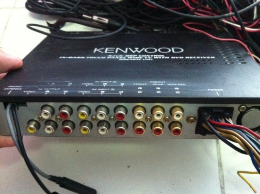 KENWOOD แปลงสัณญาณภาพและเสียง 5.1CH มีภาคขยายในตัว พร้อมสายยกกองที่ต้องใช้ มือ2 ญี่ปุ่น