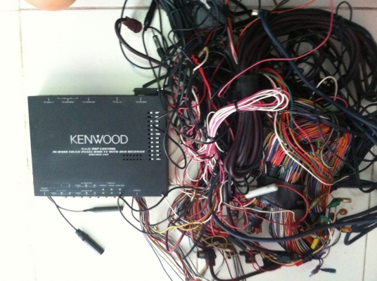 KENWOOD แปลงสัณญาณภาพและเสียง 5.1CH มีภาคขยายในตัว พร้อมสายยกกองที่ต้องใช้ มือ2 ญี่ปุ่น