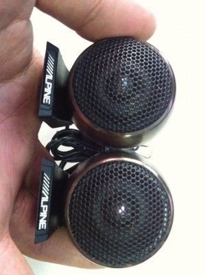 ลำโพงแหลม Alpine รุ่นกลางๆ มือ2 ญี่ปุ่น