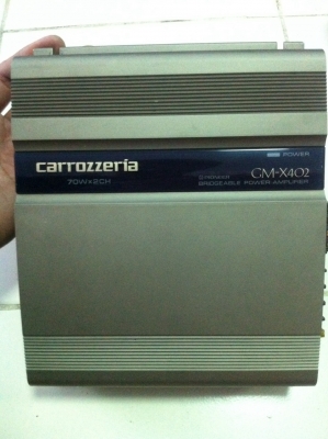 Pioneer GM-X402 2CH 70W*2 Made in USA วัตต์เต็ม ขับซับได้ สภาพสวย มือ2 ญี่ปุ่น