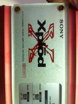 Power SONY MX-604EQX 4CH รุ่นใหญ่ ขับซับได้ มีEQในตัวเครื่อง มือ2 ญี่ปุ่น Power SONY MX-604EQX 4CH รุ่นใหญ่ ขับซับได้ มีEQในตัวเครื่อง มือ2 ญี่ปุ่น