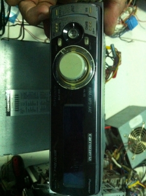 Pioneer DEH-P710 สไลด์ไฟฟ้า กราฟฟิกหน้า MP3 CD AUX 2ปรีเอ้า คุมกล่องCD มือ2 ญี่ปุ่น