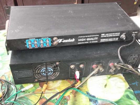 ขายแอมป์ขยาย+อีคิว 15 แบนด์