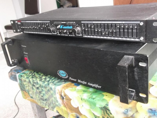 ขายแอมป์ขยาย+อีคิว 15 แบนด์