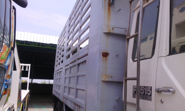 กระบะ 10 ล้อ ไม่ดัมพ์ เหล็ก ยาว 6.10 เมตร