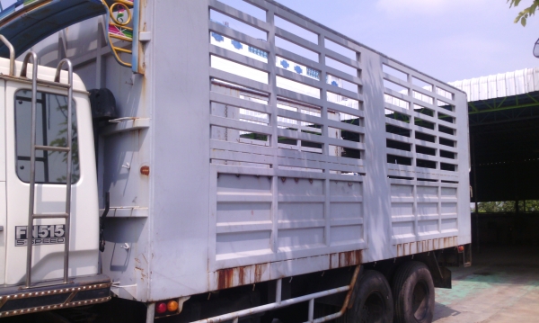 กระบะ 10 ล้อ ไม่ดัมพ์ เหล็ก ยาว 6.10 เมตร