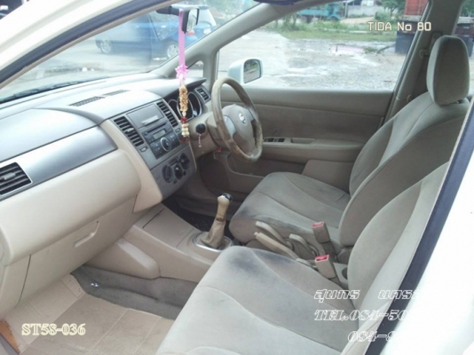 ขายด่วน NISSAN, TIIDA 1.6 S SEDAN MT สภาพเดิมๆ ทั้งคัน สวยพร้อมใช้ ราคาสุดคุ้ม