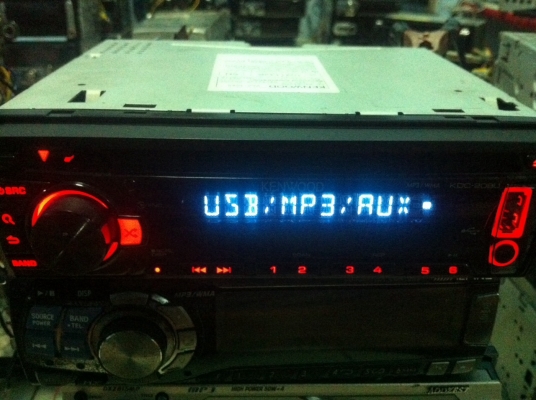 KENWOOD KDC-280U CD MP3 USB Ipod AUX มือ2 ญี่ปุ่น