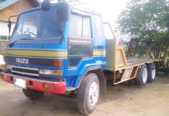 ISUZU ROCKY 165 HP 6BD1 สิบล้อเพลาเดียว เทรลเลอร์ท้ายลาดมีหางพับไฮดรอลิกส์ขึ้นรถเกี่ยวข้าวและขึ้นรถแบ็คโฮร PC 120 ได้เลยครับ เครื่องยนต์แรงดีเดิมๆ ภายในเก๋งคอนโซลสวยครบ พวงมาลัยเพาเวอร์ ระบบเบรคทริ๊ปฟี้ครบ ช่วงล่างเพลาเดียวเดิมๆคัชซีไม่มีบวม ยางสภาพดีประม