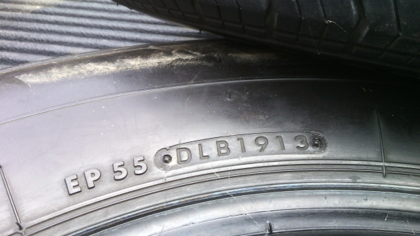 ยางสภาพสวย195 ขอบ15ปี13