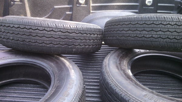 ยางสภาพสวย195 ขอบ15ปี13