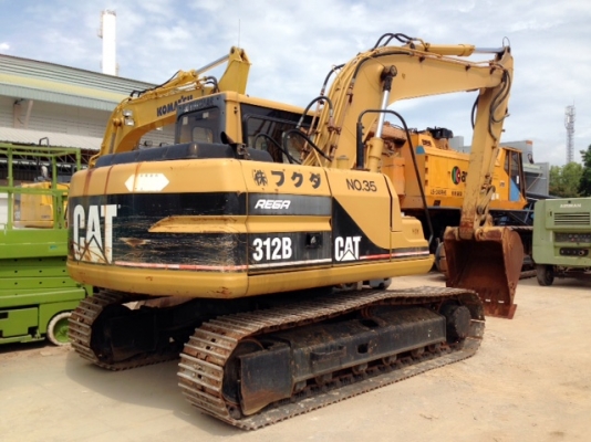 รถขุด Caterpillar 312B Piping, แทรคเหล็ก นำเข้าจากญี่ปุ่น สนใจโทร. 080-6565422 (หนิง)
