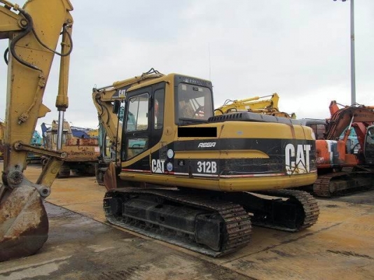รถขุด Caterpillar 312B Piping, แทรคเหล็ก นำเข้าจากญี่ปุ่น สนใจโทร. 080-6565422 (หนิง)
