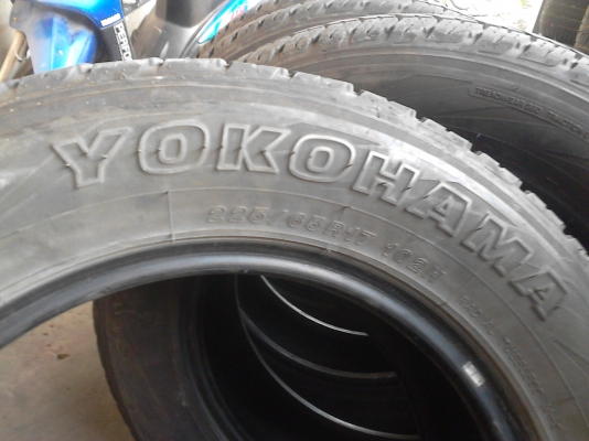 225/65R17 YOKOHAMA H/T-S ปี 2012 ชุด 4 เส้น tel.081-427-3941