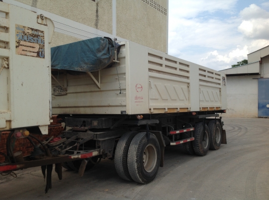 ขายรถพ่วง 22 ล้อ แม่ลูกดั้ม hino megaFM 320 แรงม้า