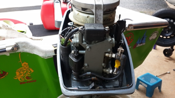 ขายเครื่องyamaha 8แรง หางสั้น 17'