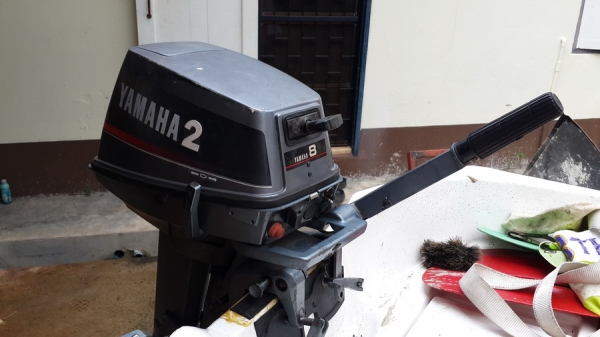 ขายเครื่องyamaha 8แรง หางสั้น 17'