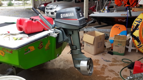 ขายเครื่องyamaha 8แรง หางสั้น 17'